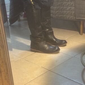 Lucky Brand Black Leather Boots